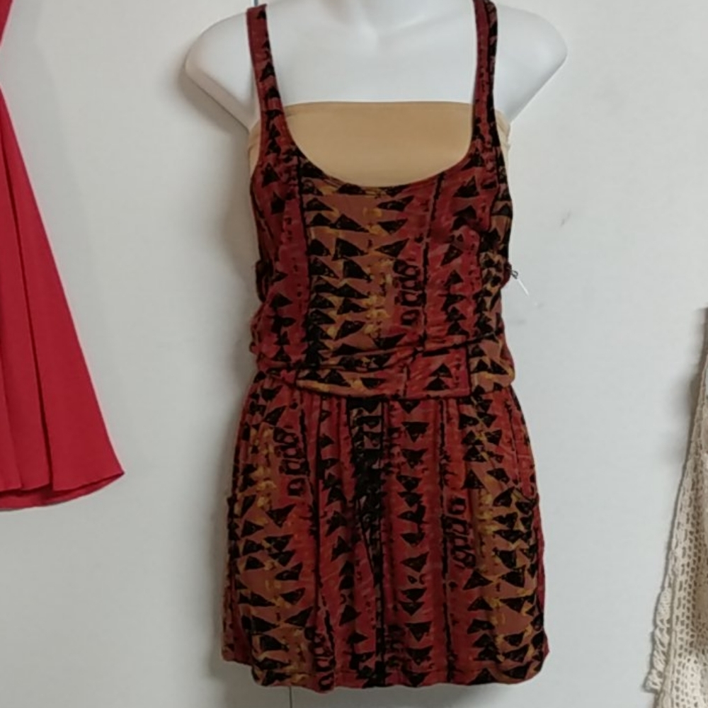 Super Sweet Tank Top Romper NWT